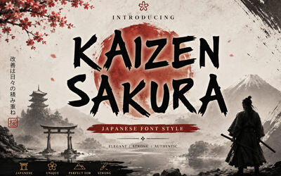 Kaizen Sakura Font