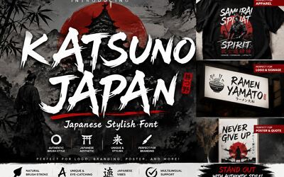 Katsuno Japan Font