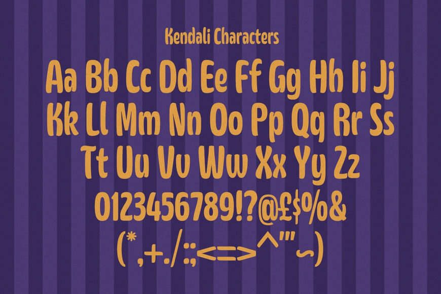 Kendali Font