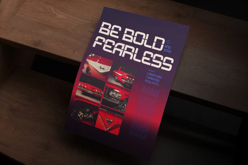 Laser Disc Font