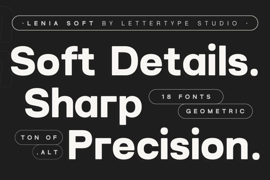 Lenia Soft Font Family