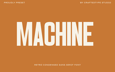 Machine Font