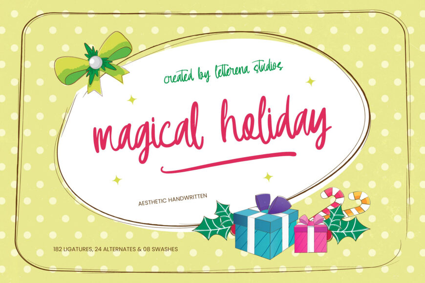 Magical Holiday Font