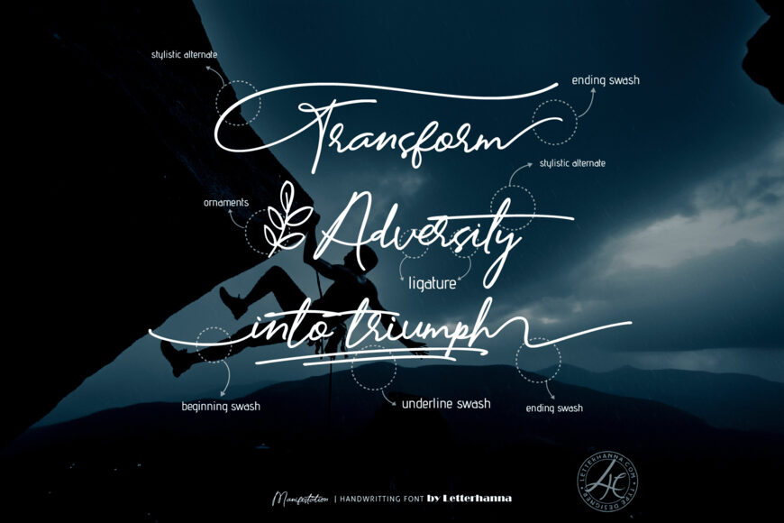 Manifestation Font
