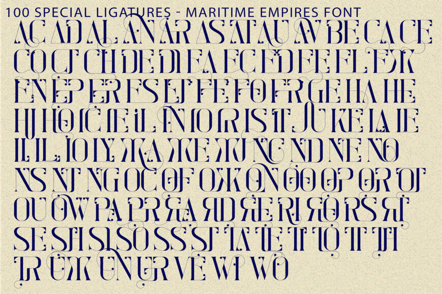 Maritime Empires Font