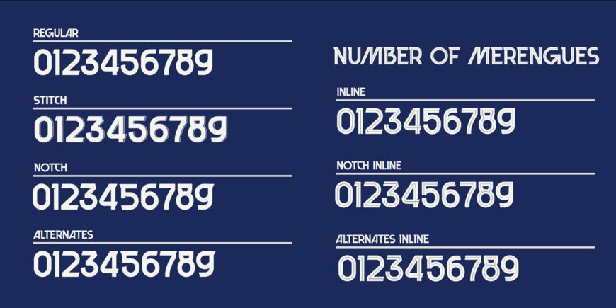 Merengues Font Family