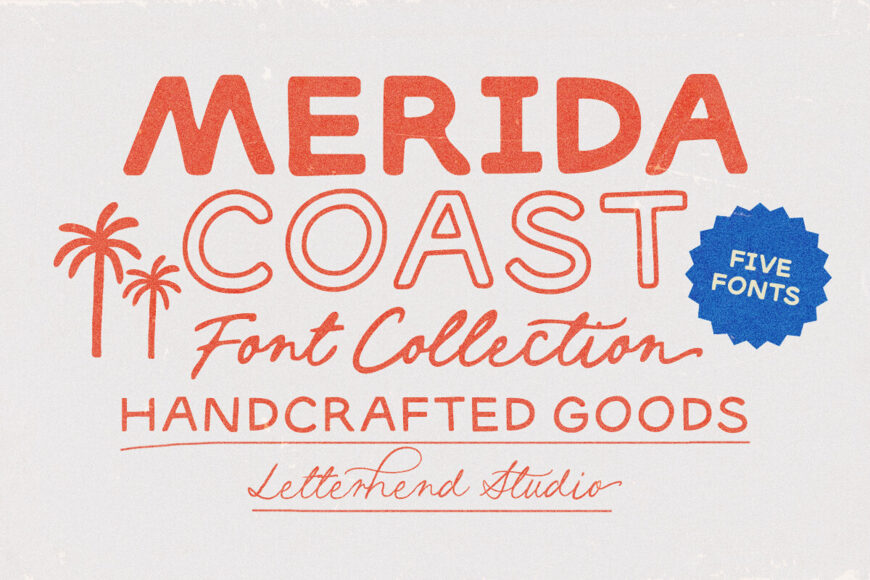 Merida Coast Font Family