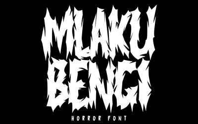 Mlaku Bengi Font