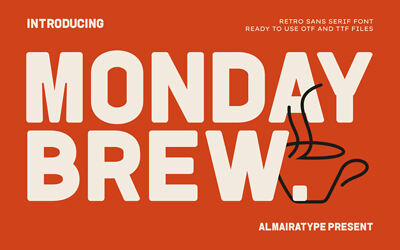 Monday Brew Font