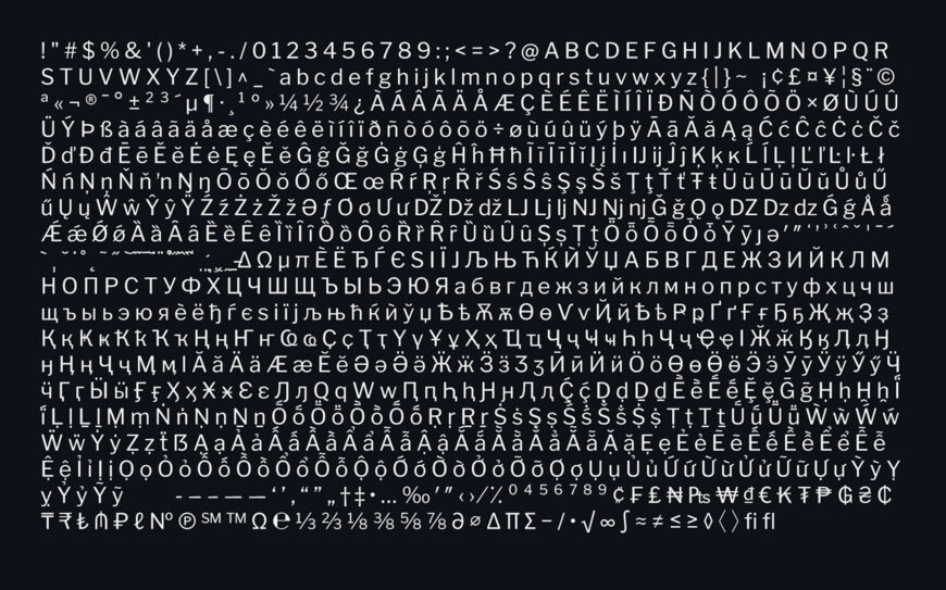 Monelogics Font Family