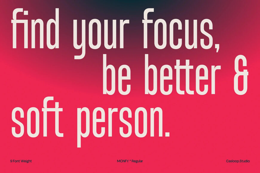 Monfy Font Family