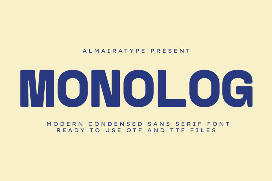 Monolog Font