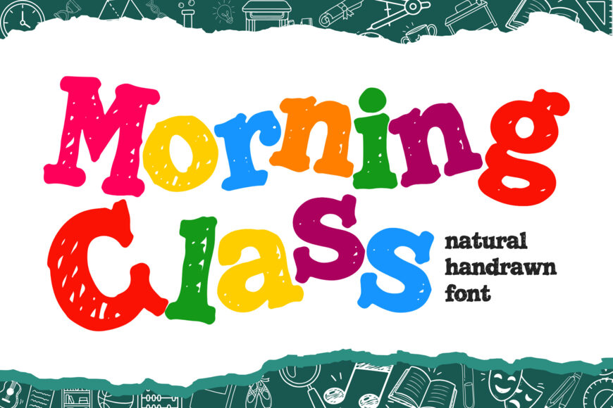 Morning Class Font