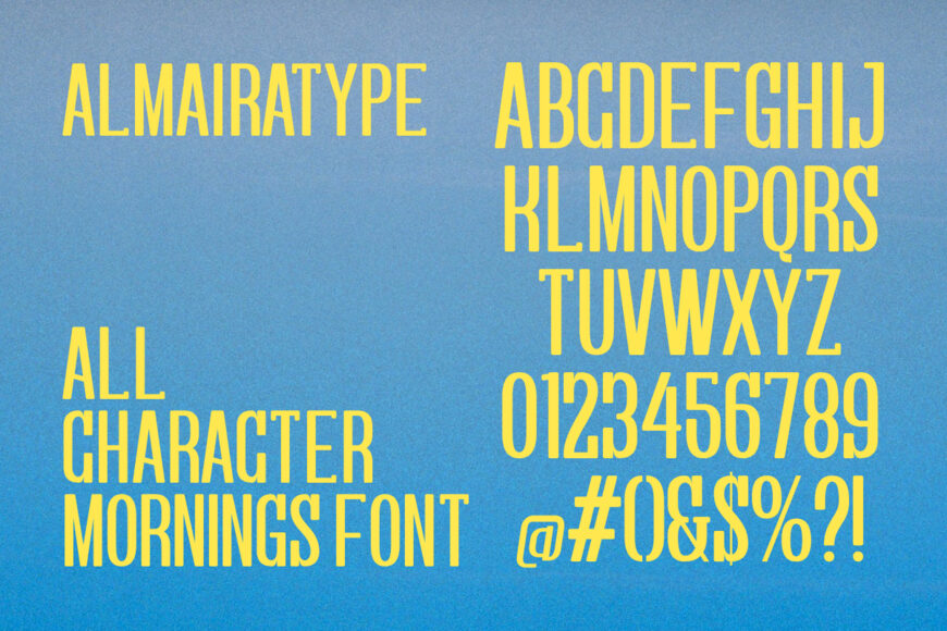Mornings Font