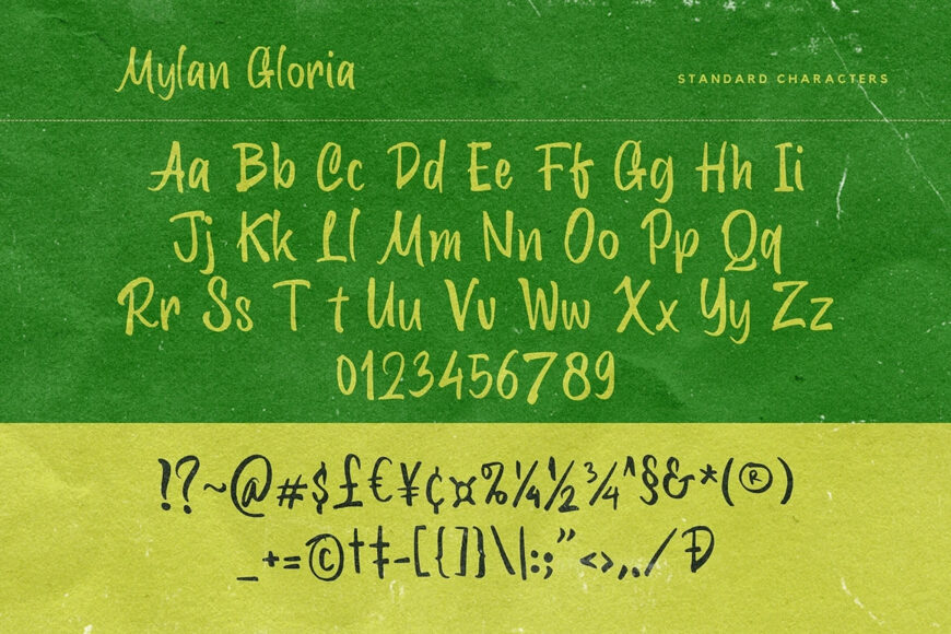 Mylan Gloria Font