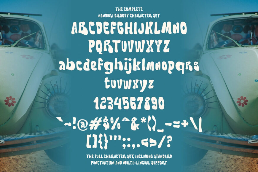 Nanduri Groovy Font