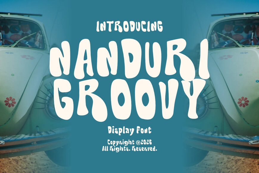 Nanduri Groovy Font