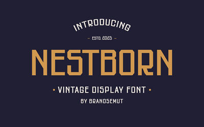 Nestborn Font