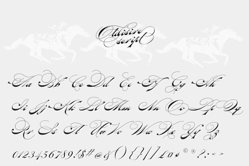 Oldisire Script Font
