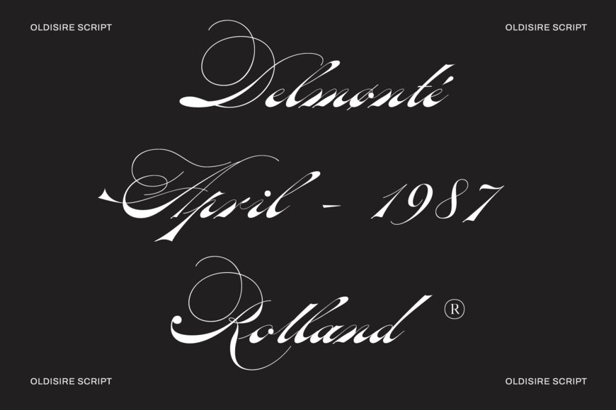 Oldisire Script Font