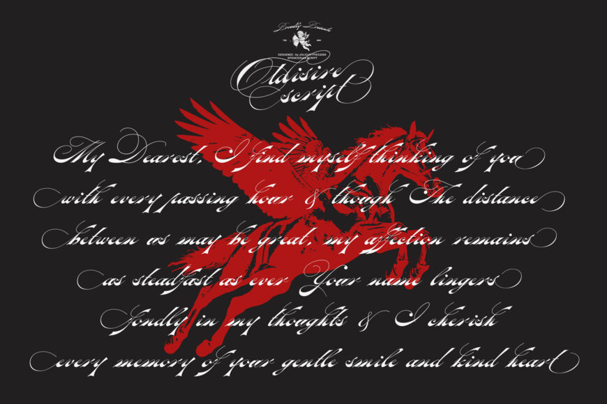 Oldisire Script Font
