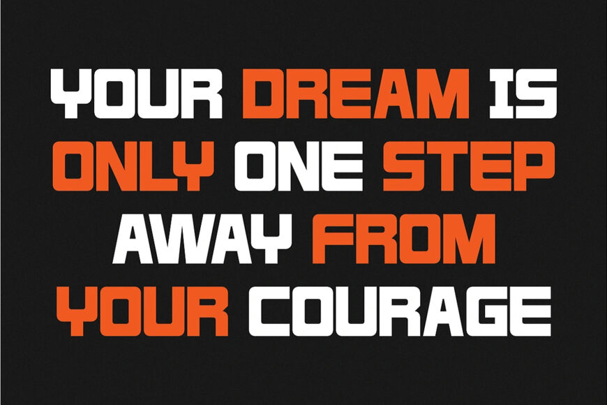 One Step Font
