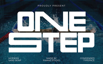 One Step Font
