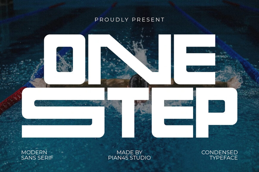 One Step Font