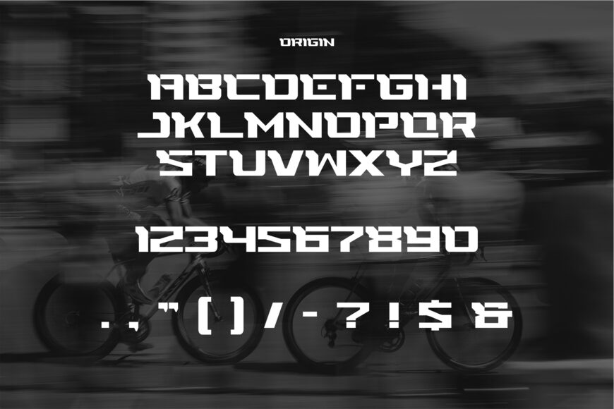 Origin Font
