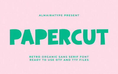 Papercut Font