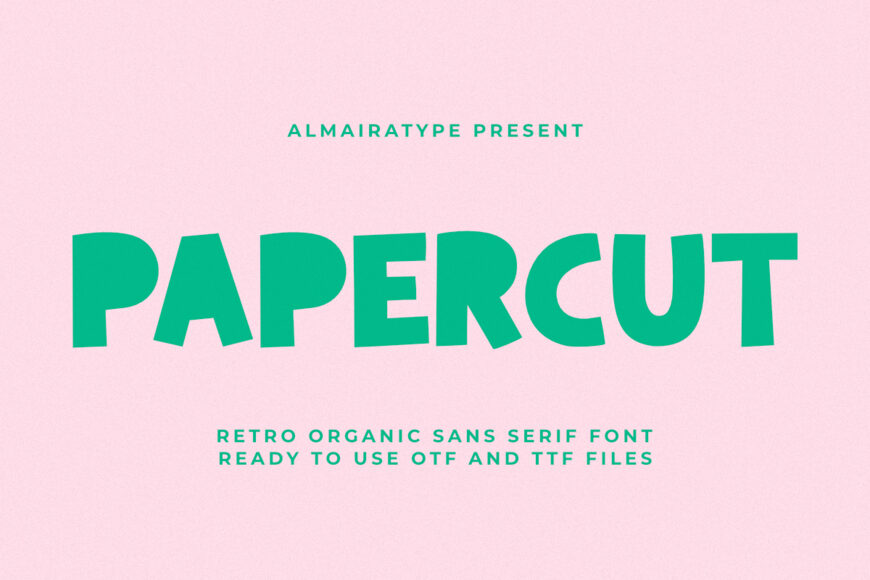 Papercut Font