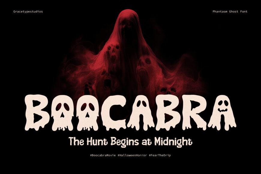 Phantasm Ghost Font