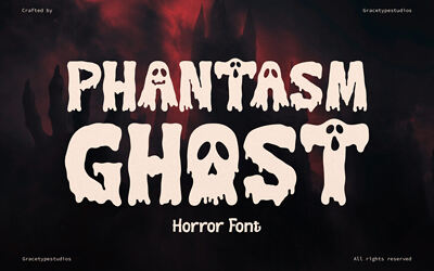 Phantasm Ghost Font