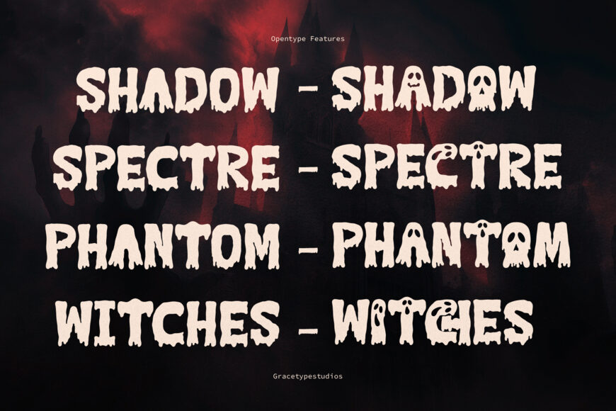 Phantasm Ghost Font