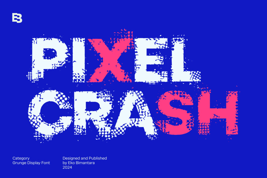 Pixel Crash Font