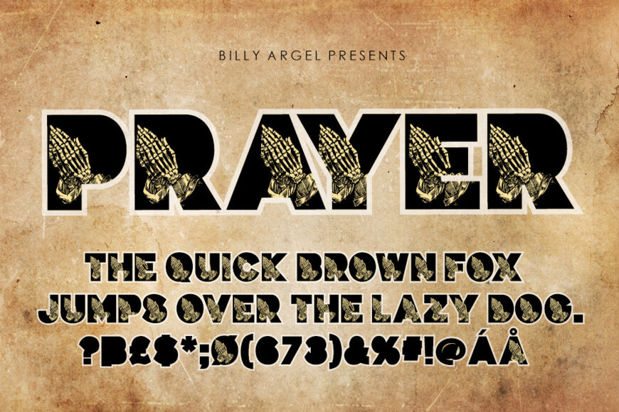 Prayer Font