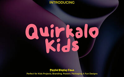 Quirkalo Kids Font