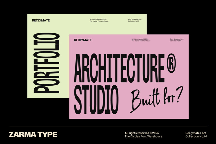 Reclymate Font Family