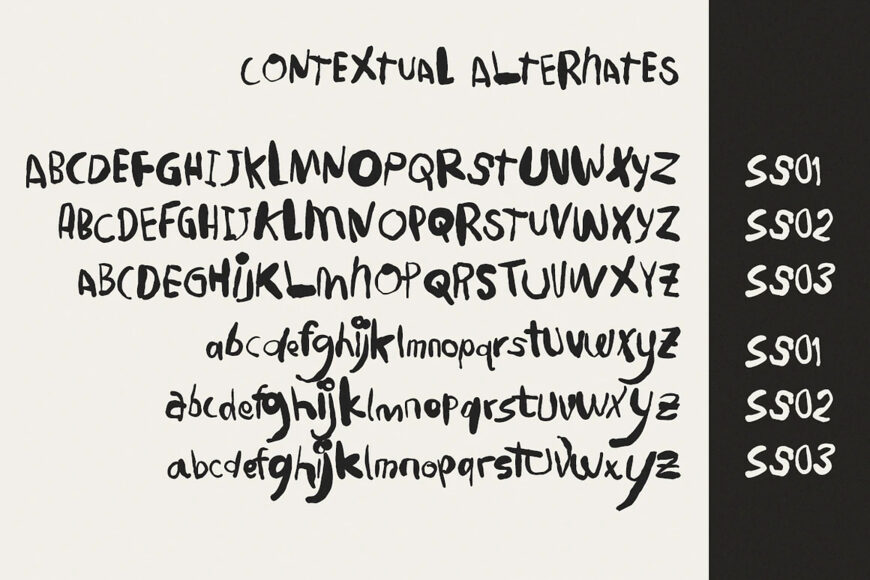 Repeat After Me Font