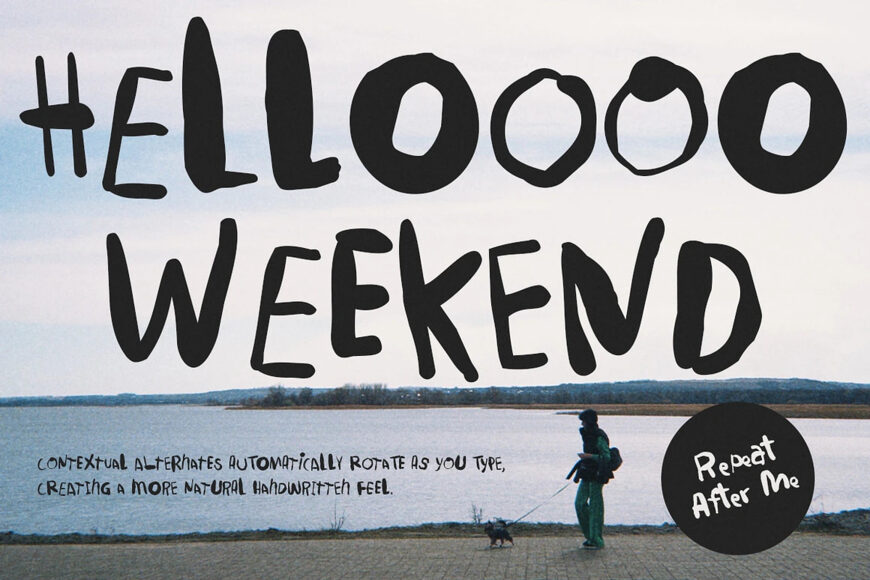 Repeat After Me Font