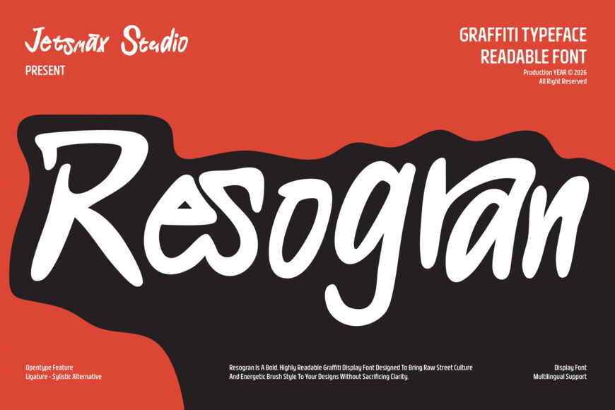 Resogran Font