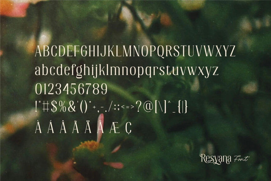 Resyana Font