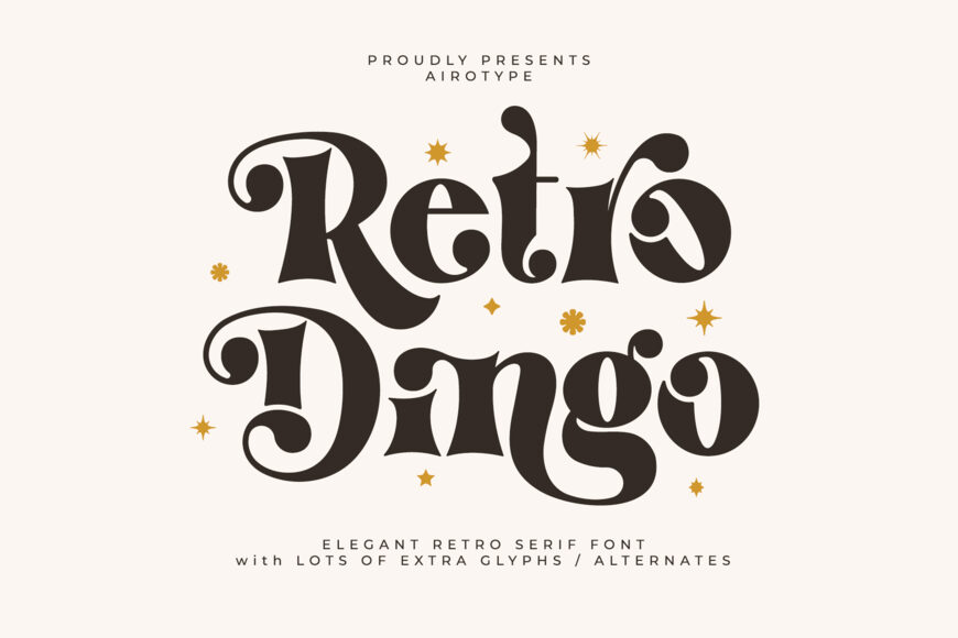 Retro Dingo Font