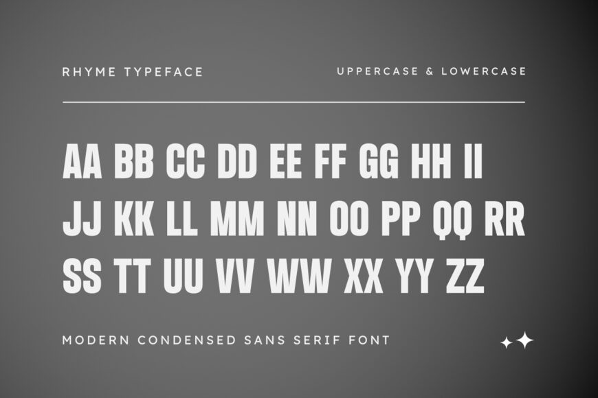 Rhyme Font
