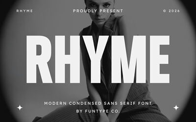 Rhyme Font
