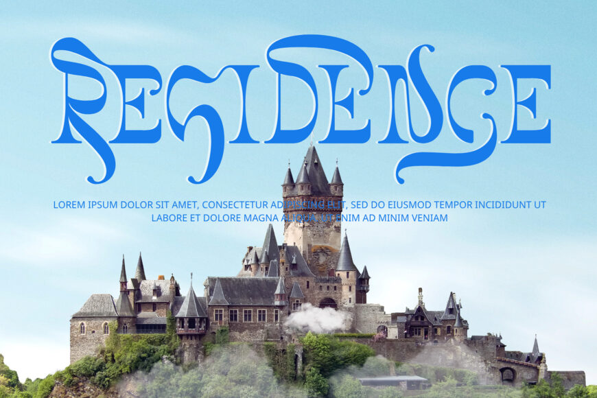 Riverine Progress Font