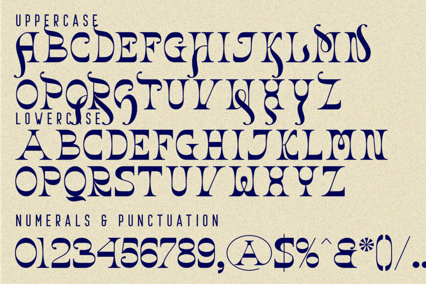 Riverine Progress Font