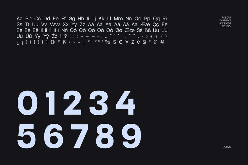 Robout Font Family