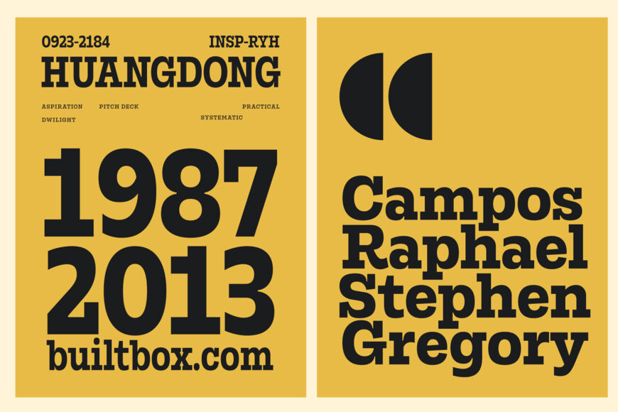 Rods Font Family