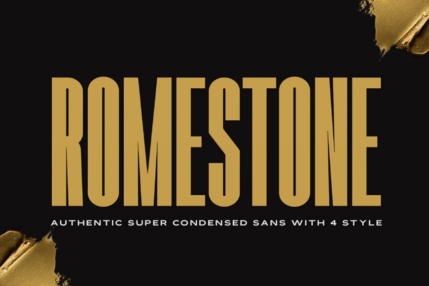 Romestone Font Family